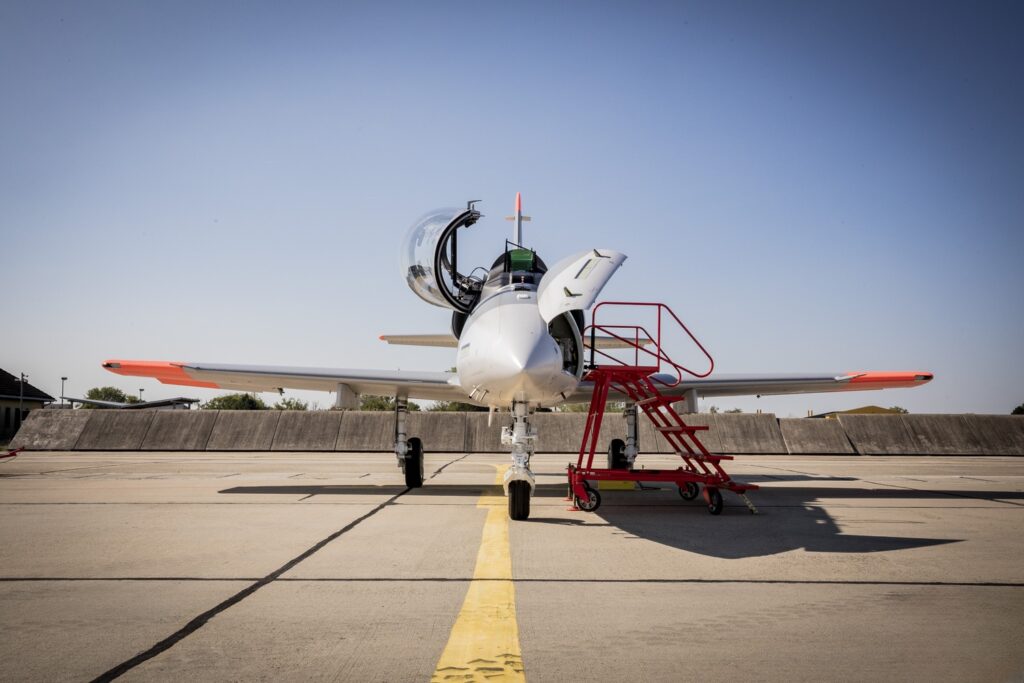 Mit dem Schulflugzeug L-39NG soll die nationale Pilotenausbildung vorangetrieben werden – ©Ungarn MoD