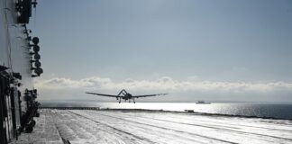 “Steadfast Dart 2026”: Turkish navy deploys Baykar TB3 in the freezing cold Bayraktar TB3 lands on "TCG Anadolu" - ©Turkey MoD