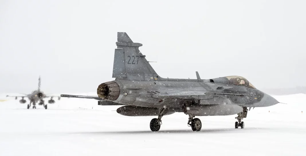 Sweden is part of the NATO mission "Arctic Sentry" - ©Försvarsmakten/Sundström