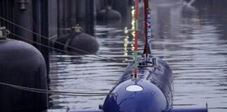 Bundeswehr übernimmt Blue Whale Unterwasserdrohne Die Deutsche Marine testet die Unterwasserdrohne Blue Whale in der Eckenförder Bucht – ©Bundeswehr, Marcel Kröncke