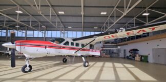 Airborne Technologies builds demonstrator for aviation trade fairs New demonstrator aircraft from Airborne Technologies - ©Martin Rosenkranz