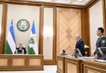 Uzbekistan’s president orders strengthening of defense capabilities Minister of Defense of Uzbekistan - ©Press Service of the President of Uzbekistan