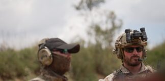 ESA Austria: Training of a police unit in South Africa Harald Huttarsch (right) during training in South Africa. ©ESA