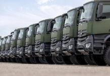 Daimler Truck und Quantum Systems kooperieren Daimler Truck Arocs – ©Daimler Truck