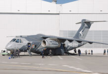 Embraer presents C-390M at WZL-2 in Poland C-390M-Präsentation in Polen – ©Embraer