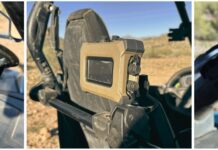 Die modulare Fahrzeughalterung für den Squad Power Manager von Galvion. ©Galvion