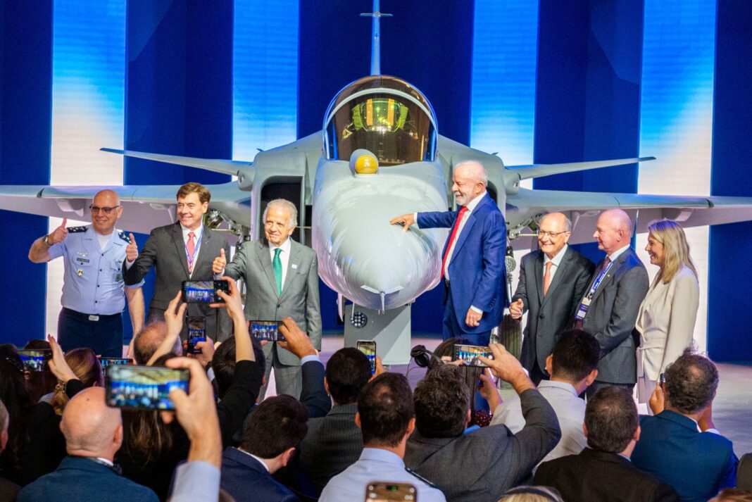Gripen E is presented in Brazil - ©Saab