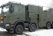 Sweden procures new Scania recovery vehicles Sweden procures new Scania recovery vehicles - ©FMV