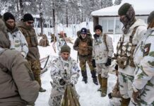 Finnische & französische Streitkräfte üben gemeinsam in der Arktis Finnische & französische Streitkräfte üben gemeinsam in der Arktis – ©1re Division