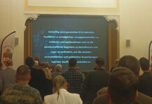 Vortrag in der Führungsunterstützungsschule. ©Militär Aktuell/Bendl