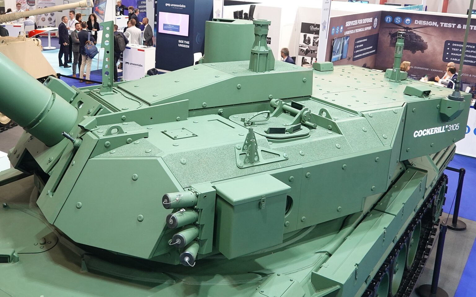 Ukraine rüstet alte Leopard 1 Panzer mit Cockerill 3105-Turm auf